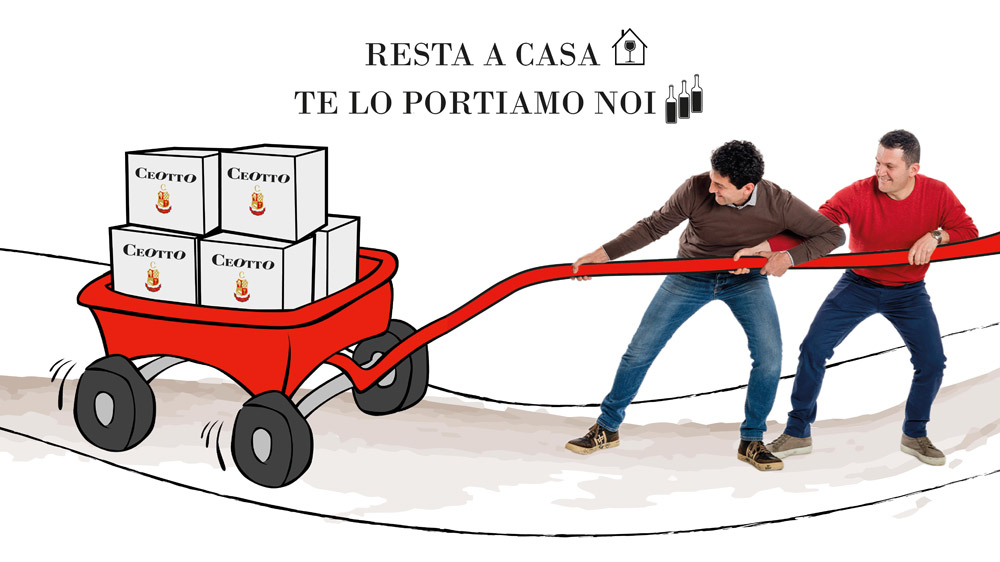 Resta a casa, te lo portiamo noi!